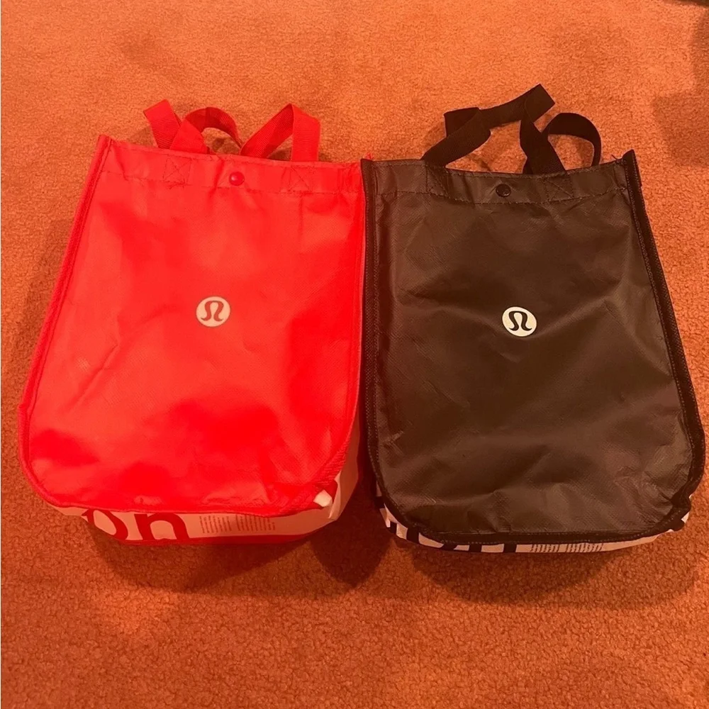 2 Authentic Lululemon Gift bags